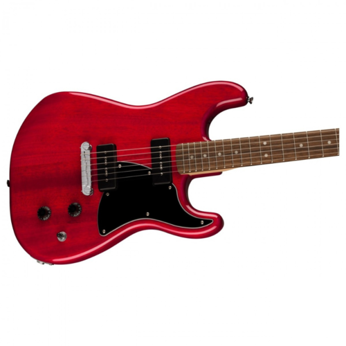 Squier Squier Paranormal Strat-O-Sonic Crimson Red Transparent