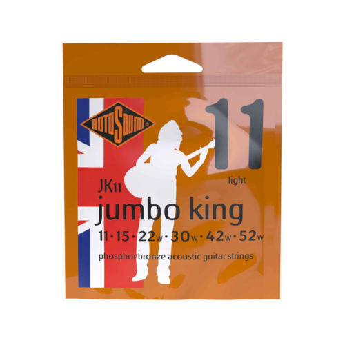 Rotosound Rotosound Jumbo King JK11 Light 11-52 Acoustic Guitar Strings