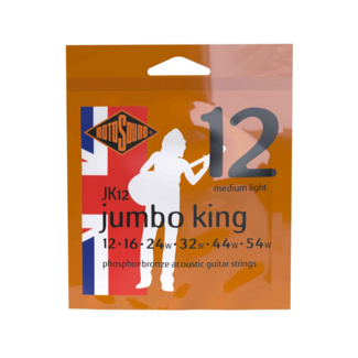 Rotosound Rotosound Jumbo King JK12 Medium Light 12-54 Acoustic Guitar Strings