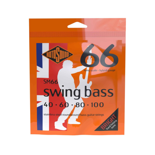 Rotosound Rotosound SM66 Swing Bass Stainless Steel Bass Strings (40-100)