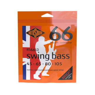 Rotosound Rotosound RS66LD Swing Bass Stainless Steel Bass Strings (45-105)