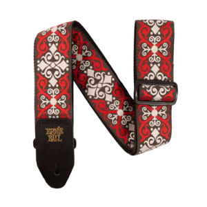 Ernie Ball Ernie Ball Jacquard Red Trellis Guitar Strap