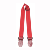 Leathergraft Webbing Guitar Strap, Red