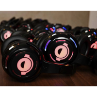 Hire of: Silent Disco kit. 3 Channels. Up to 25 headphones.