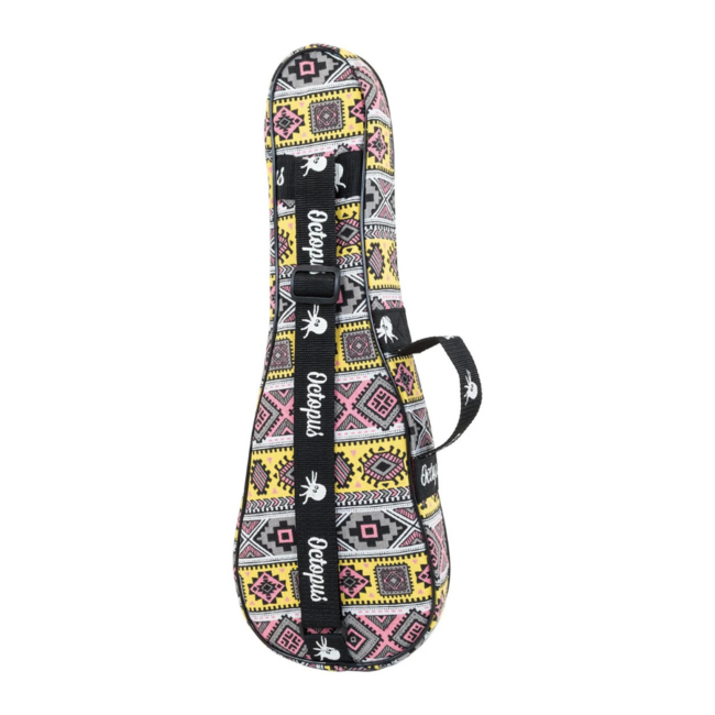 Octopus Soprano Ukulele Bag, Inca Print