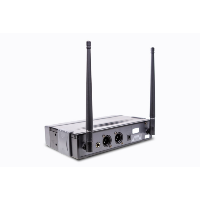 Q Audio QWM1950 HH UHF Dual Channel Wireless Microphone System