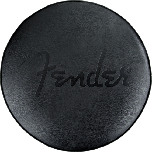 Fender Fender Embossed Black Logo Barstool - Black 24"