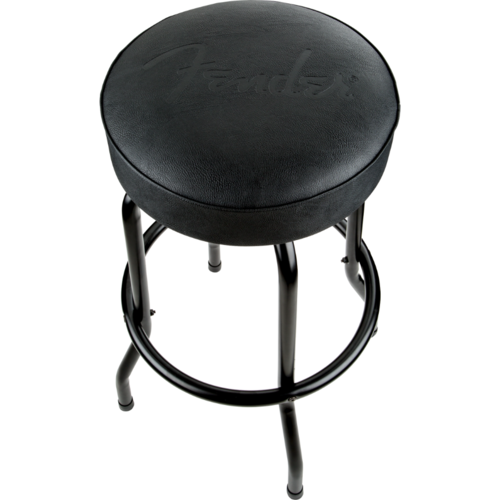 Fender Fender Embossed Black Logo Barstool - Black 24"