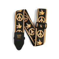 Ernie Ball EB Strap Jacquard Peace Love Dove