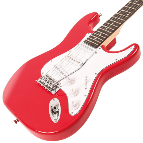 ENCORE Encore E60 Blaster Electric Guitar - Gloss Red