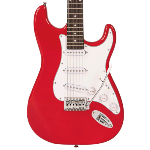 ENCORE Encore E60 Blaster Electric Guitar - Gloss Red