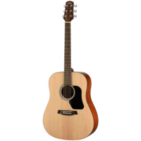 Walden WAD350W Solid Top Dreadnought Guitar (Inc. BAG)