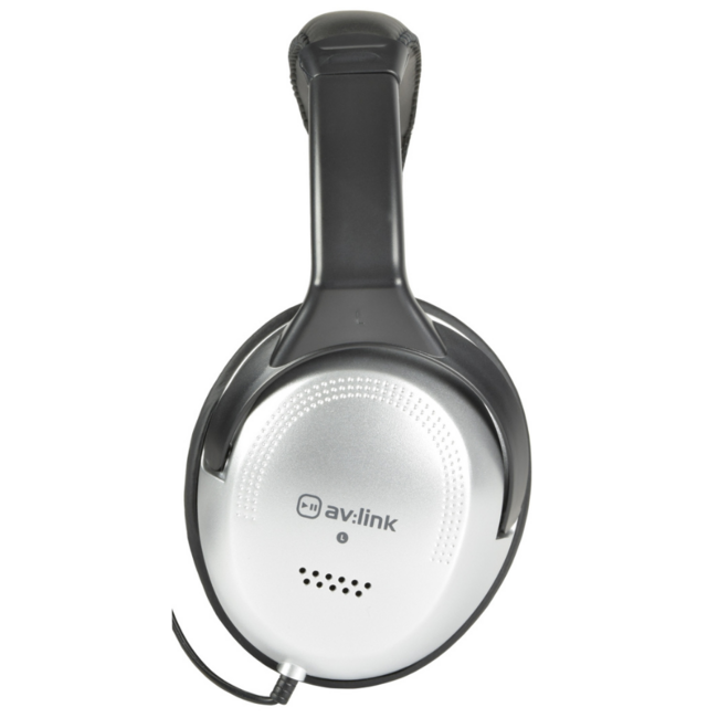 AV Link Stereo Headphones with Volume Control