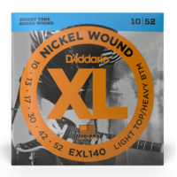 D'addario XL 10-52 Light Top Heavy Bottom