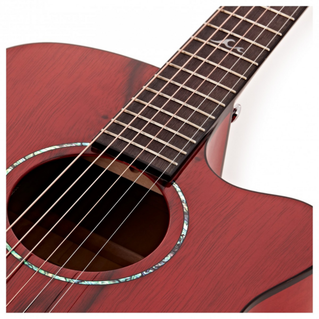 Tanglewood Azure Super Folk, Shimmering Red