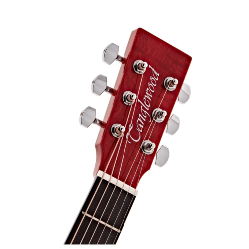 Tanglewood Tanglewood Azure Super Folk, Shimmering Red