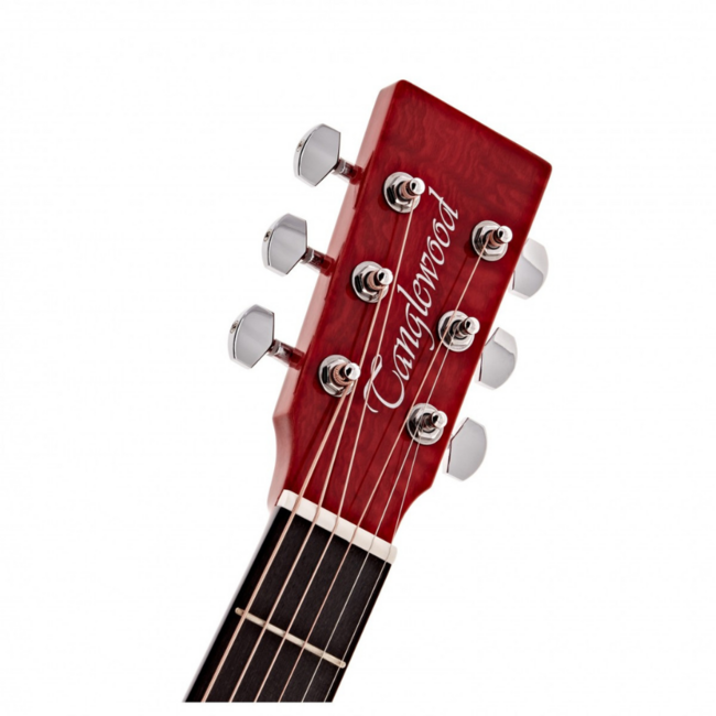 Tanglewood Azure Super Folk, Shimmering Red