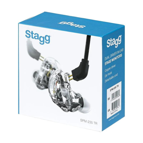 Stagg Stagg SPM-235 2-Driver In-Ear Monitors, Black