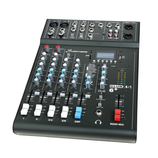 Studiomaster Club XS 6+ Mixer