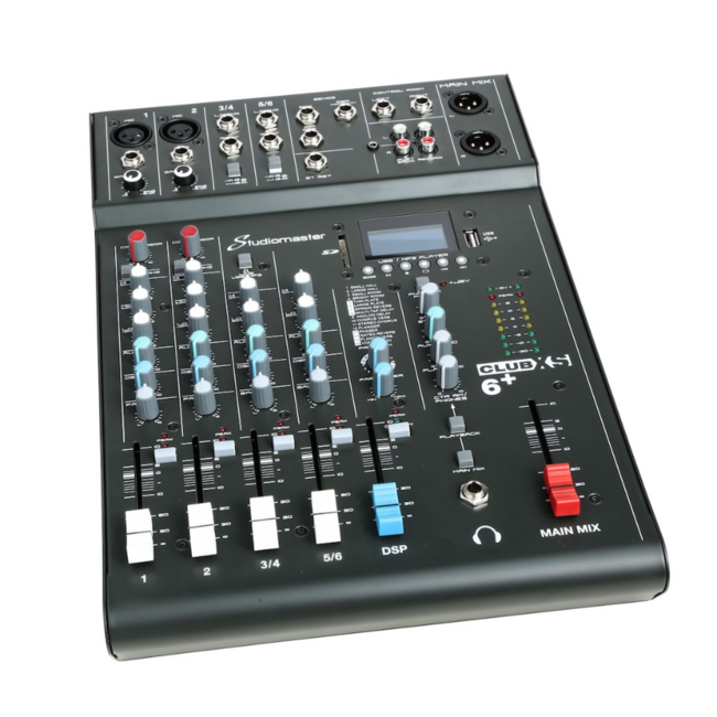 Studiomaster Club XS 6+ Mixer
