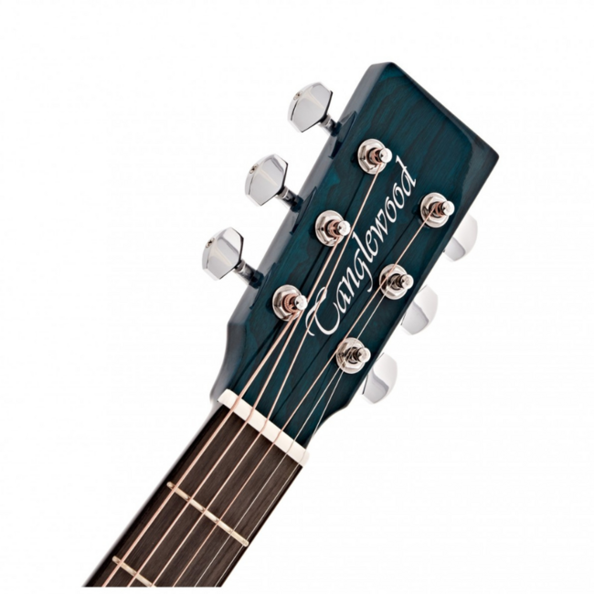 Tanglewood Tanglewood Azure Super Folk + EQ Serenity Blue