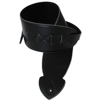 Leathergraft Leathergraft Softy 2.5 Deluxe Guitar Strap, Black