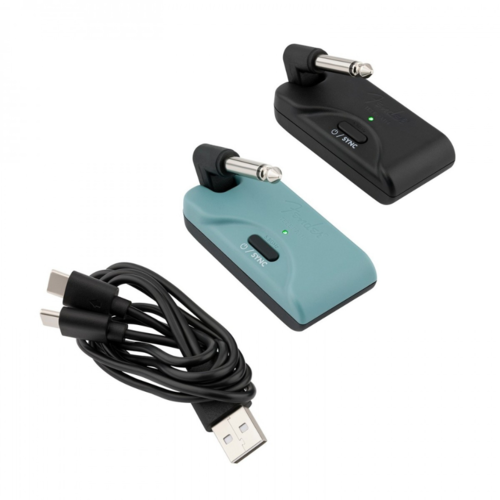 Fender Fender Telepath Wireless System Mystic Ice Blue & Black Fender Fender Telepath Wireless System Mystic Ice Blue & Black