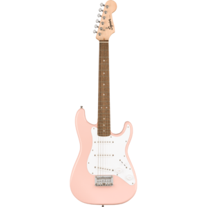 Squier by Fender Squier Mini Stratocaster, Shell Pink Squier by Fender Squier Mini Stratocaster, Shell Pink