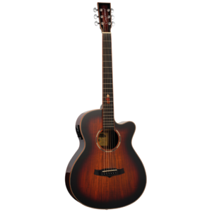 Tanglewood Tanglewood TWX4CEK Winterleaf Super Folk Koa Electro
