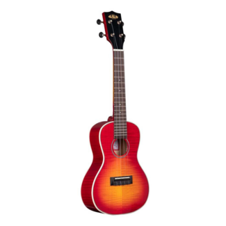 Kala Kala KA-FMCB-T Flamed Maple Cherry Sunburst Tenor Ukulele