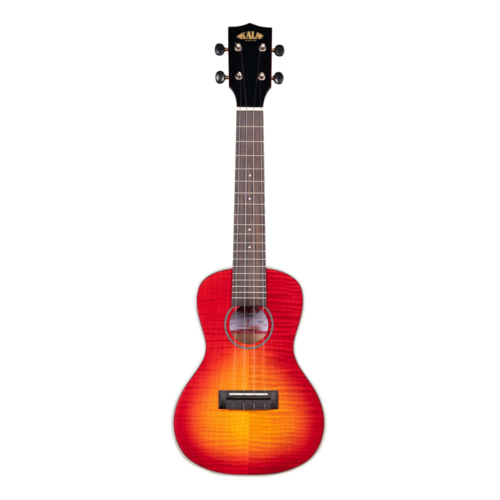 Kala Kala KA-FMCB-C Flamed Maple Cherry Sunburst Concert Ukulele Kala Kala KA-FMCB-C Flamed Maple Cherry Sunburst Concert Ukulele