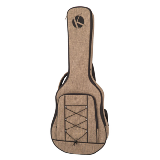 KINSMAN Kinsman Ultima Hardshell Dreadnought Guitar Case, Brown