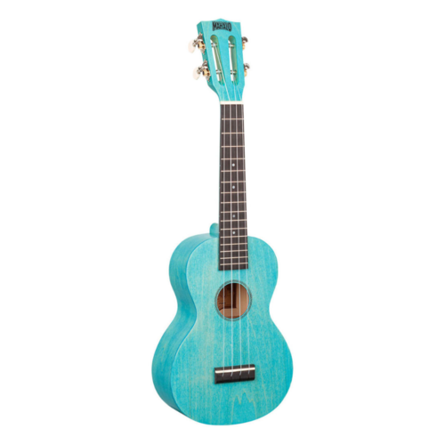 Stentor Mahalo Concert Ukulele Island Series, Aqua Blue Stentor Mahalo Concert Ukulele Island Series, Aqua Blue