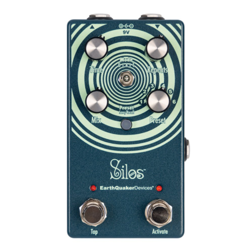 EarthQuaker EarthQuaker Devices Silos - Multi-Generational Time Reflection Device EarthQuaker EarthQuaker Devices Silos - Multi-Generational Time Reflection Device