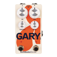 EarthQuaker Devices Gary - Automatic Pulse Width Modulation Fuzz and Dynamic Natural Overdrive