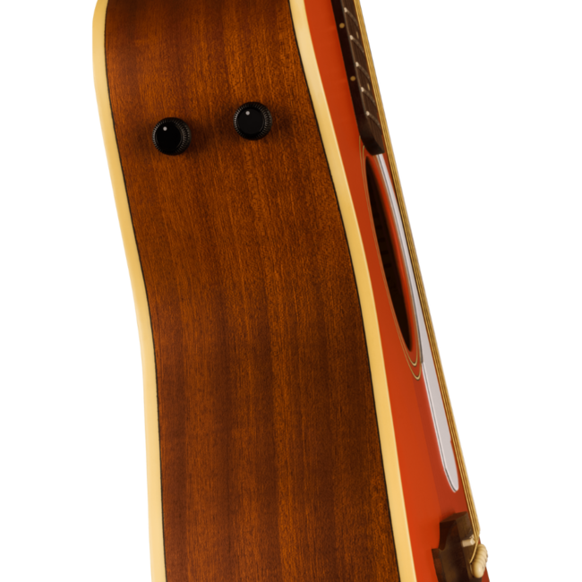 Fender Malibu Player Acoustic, Fiesta Red