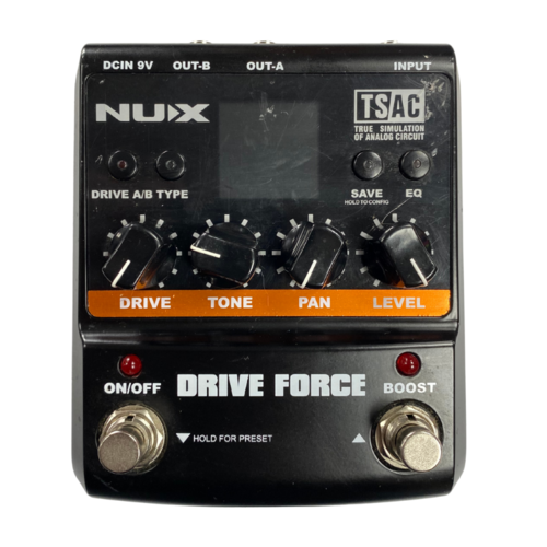 NUX NUX Drive Force Modelling Drive/Distortion NUX NUX Drive Force Modelling Drive/Distortion