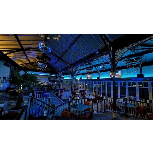 Lighting installation at a nightclub in Birmingham