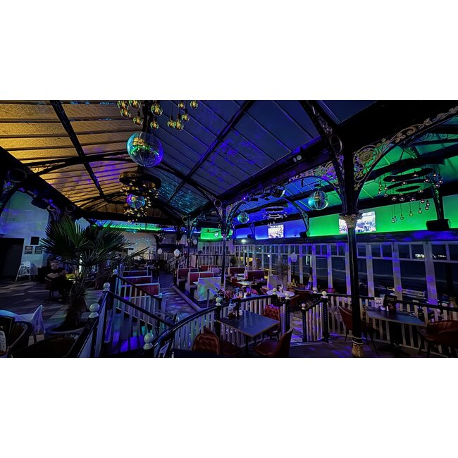 Lighting installation at a nightclub in Birmingham