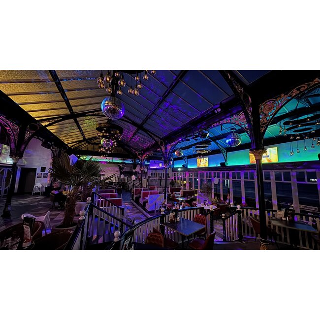 Lighting installation at a nightclub in Birmingham