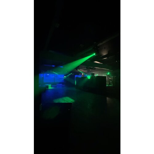 Lighting installation at a nightclub in Birmingham