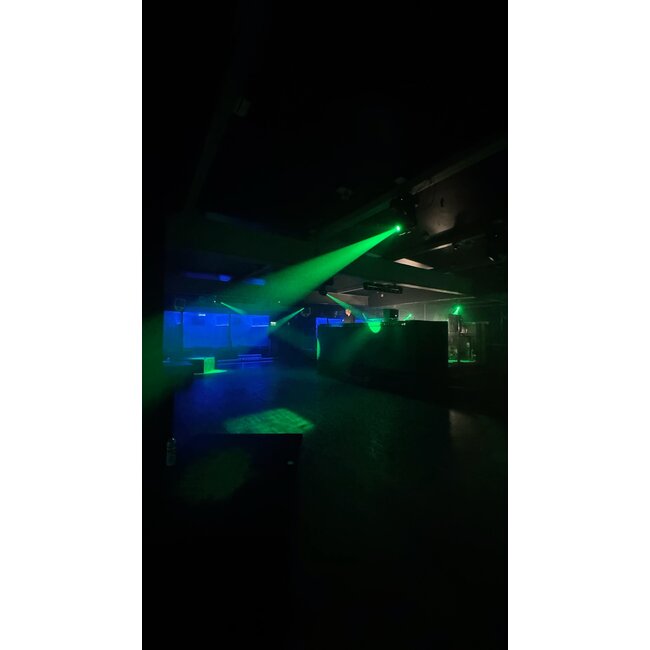 Lighting installation at a nightclub in Birmingham