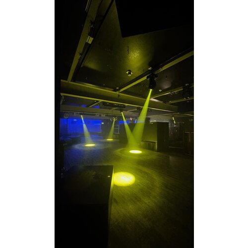 Lighting installation at a nightclub in Birmingham
