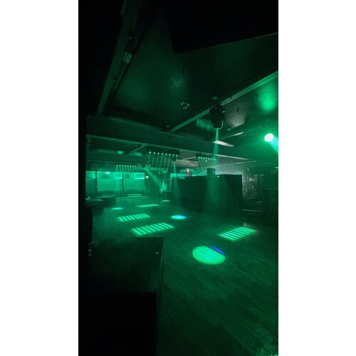 Lighting installation at a nightclub in Birmingham