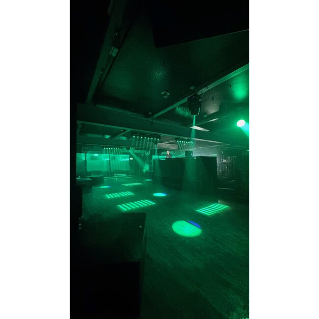 Lighting installation at a nightclub in Birmingham