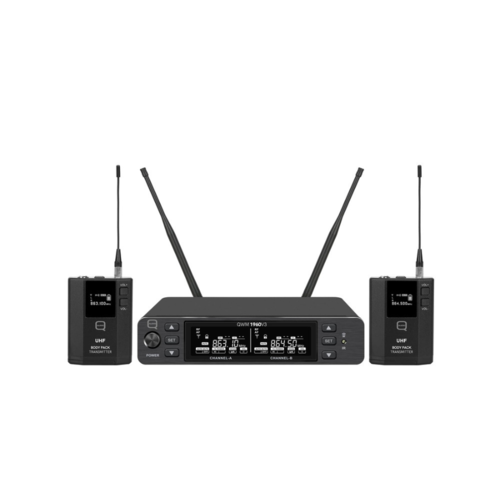 Q Audio Q Audio QWM 1960 V3 BP Dual Wireless Mic System Q Audio Q Audio QWM 1960 V3 BP Dual Wireless Mic System
