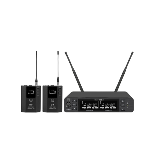 Q Audio Q Audio QWM 1960 V3 BP Dual Wireless Mic System Q Audio Q Audio QWM 1960 V3 BP Dual Wireless Mic System