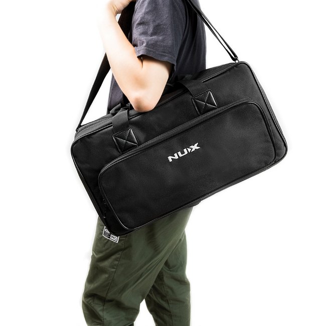 NUX NUX Bumblebee Pedalboard with Bag & Accessories, Medium