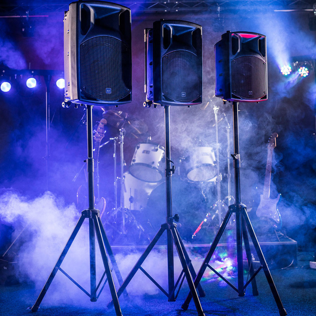 QTX QX10BT Series Active Moulded Speakers with Bluetooth