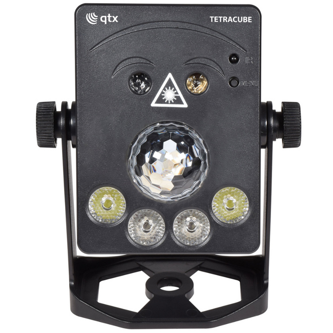 QTX TetraCube  Party 4-IN-1 Effect Light